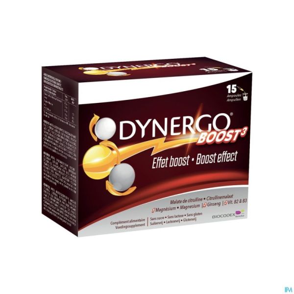 Dynergoboost Amp Buvable 15x10ml