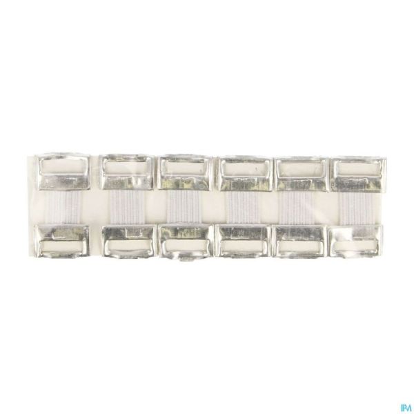 Wolf Agrafes Elast Blanc Carte 6