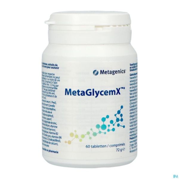Metaglycemx Comp 60 Metagenics