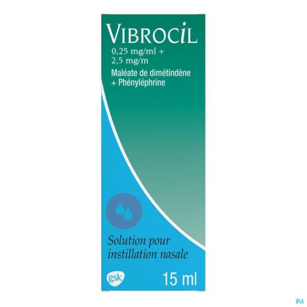 Vibrocil Gouttes 15 Ml