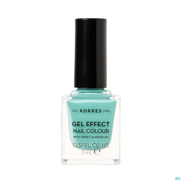 Korres km almond nail color aquatic turq. 98  11ml