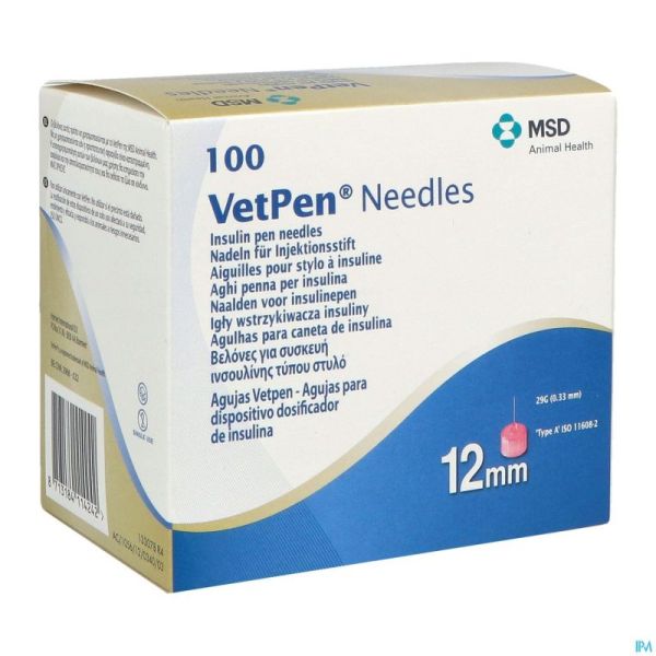 Caninsulin Aiguilles Pour Vetpen 100