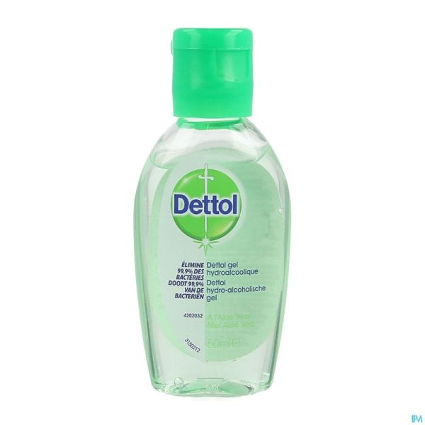 Dettol Gel Hydroalcoolique Aloe Vera 50ml