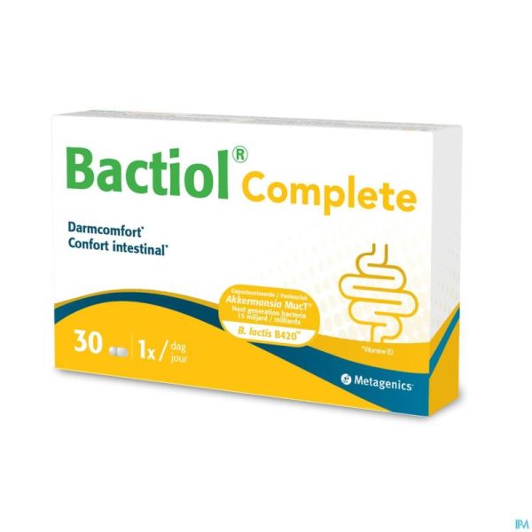 Bactiol Complete Caps 30 Metagenics