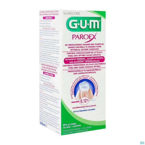 GUM® Paroex® Bain de Bouche 300ml 