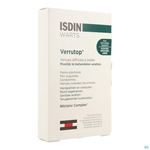 Verrutop Isdin Amp 4 X 0,1 Ml