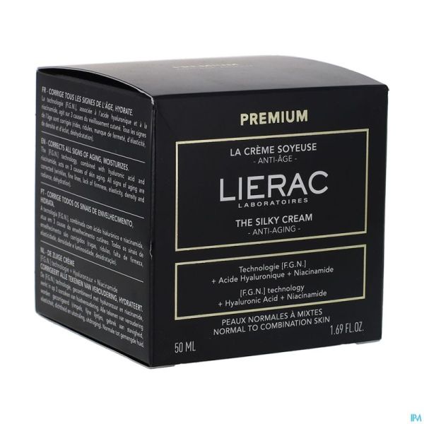 Lierac Premium Creme Soyeuse A/age Pot 50ml Nf