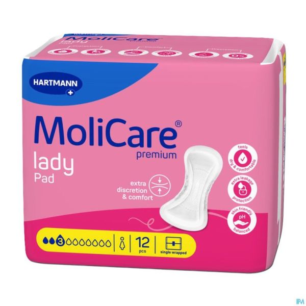 Molicare Premium Lady Pad 3d 12 1680450