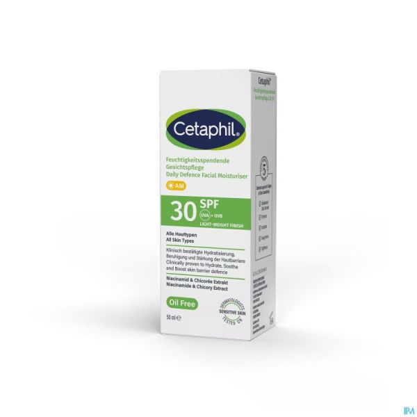 Cetaphil Daily Defence Fac. Moisturiser Spf30 50ml