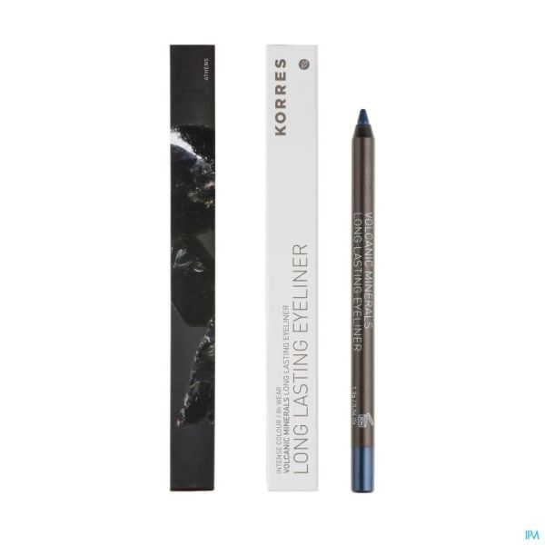 Korres km eye pencil volcanic miner.08 blue