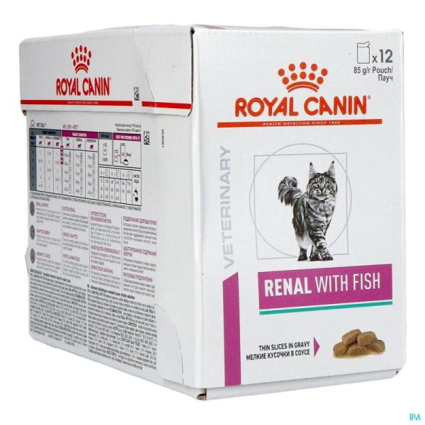 Vet Cat Renal 12 X  85 G Tuna