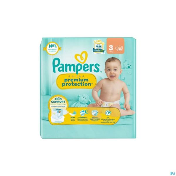Pampers Premium Protection T3 30 Nf