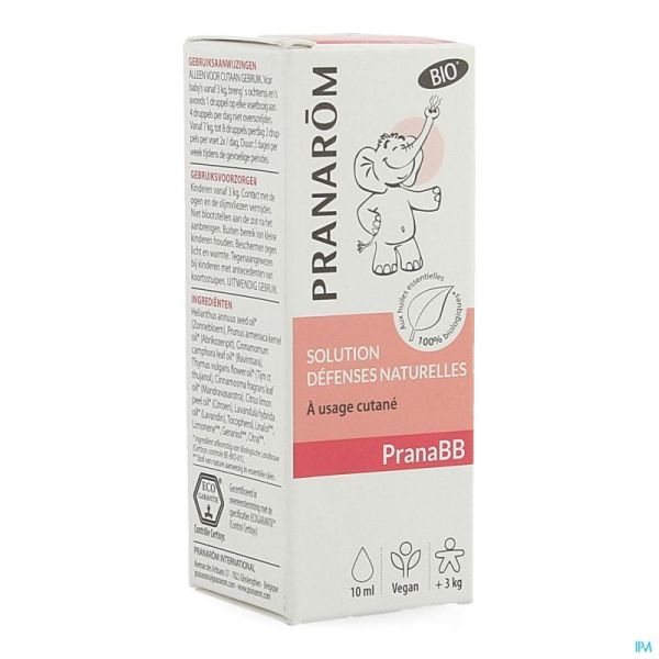 Pranabebe Def Naturel Bio 10