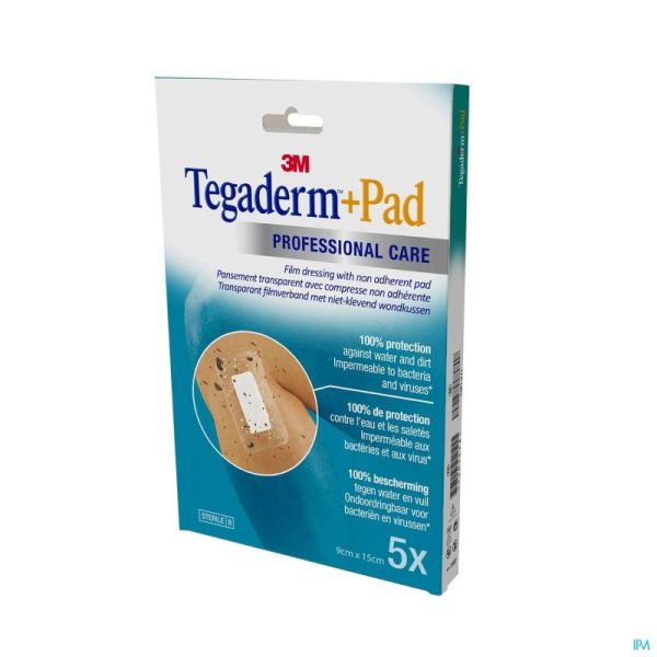 Tegaderm + Pad 9 X 15 Cm /  5