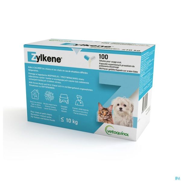 Zylkene 75mg <10kg Caps 100
